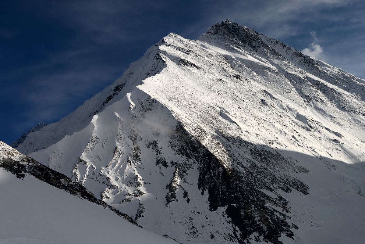 26 Lhotse Shar Pokes Out From The Mount Everest Northeast Ridge To The Pinnacles Late Afternoon From Lhakpa Ri Camp I 6500m 